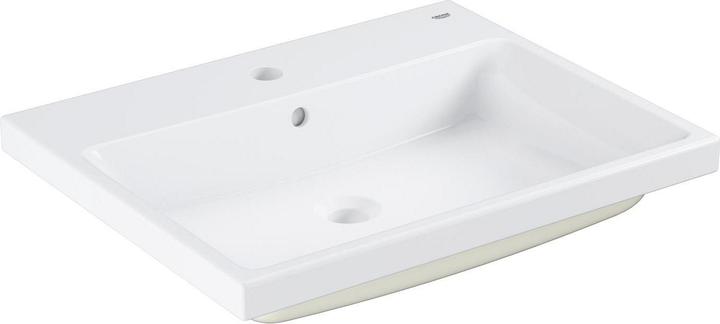 Grohe Einbauwaschtisch Cube Keramik 1 HL m ÜL 600x490mm PureGuard/awe (490 mm, 605 mm)