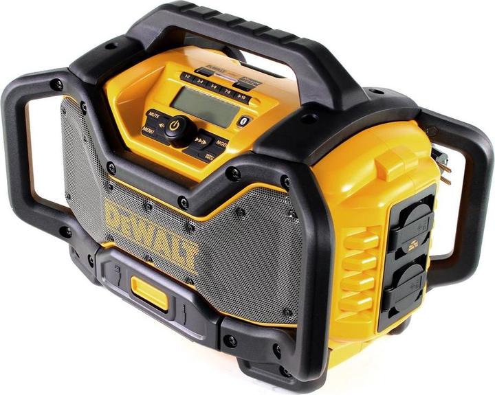 Produktbild DeWalt DCR 027 D1 Akku Radio DAB+ 10,8-18,0 V + 1x Akku 2,0 Ah + Ladegerät (DAB+, FM, Bluetooth)