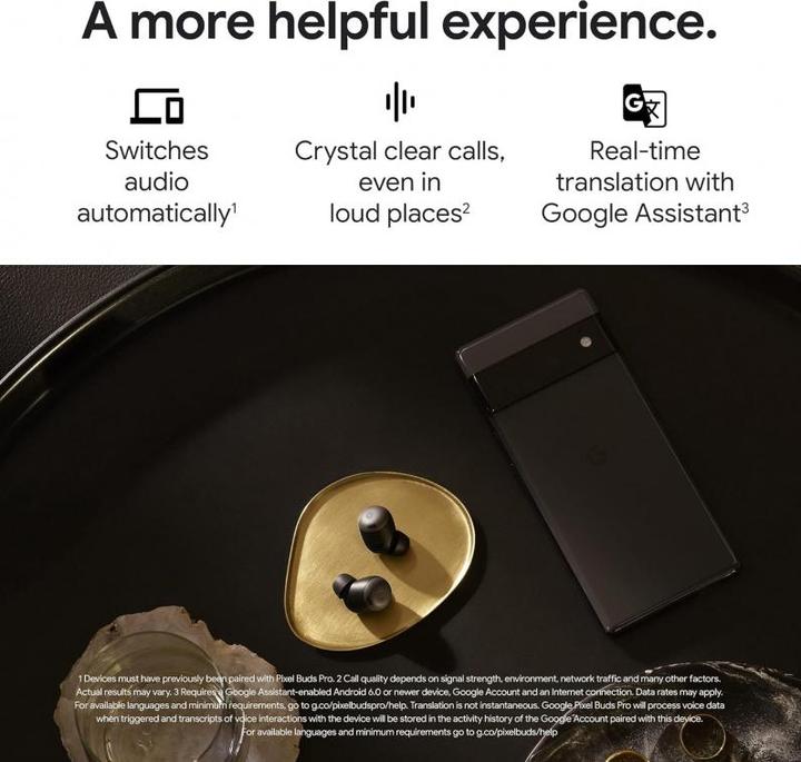 Productafbeelding Google Pixel Buds Pro (ANC, 7 h, Draadloze)