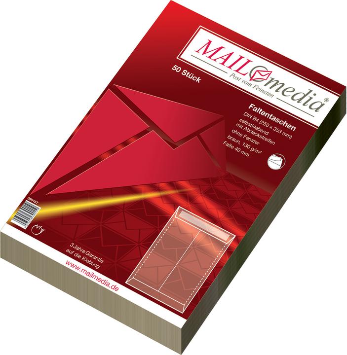 Immagine prodotto Mayer-Network 50 buste B4 marrone 130g hk m fold (50 x)