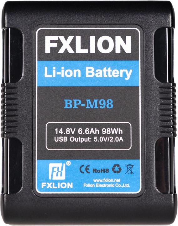 Fxlion Square BP-M98, V-Mount (Kamera Akku)