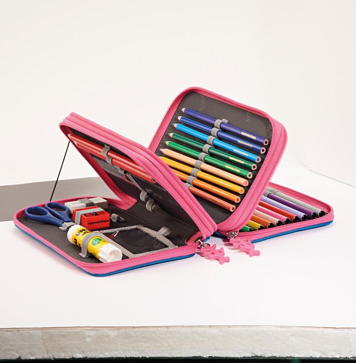Actual product image Step by Step satchel accessories XXL pencil case, 43 pieces