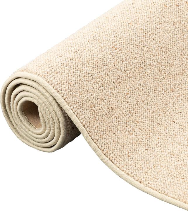 Actual product image Snapstyle Nature Carpet Runner Wool Berber (80 x 160 cm)