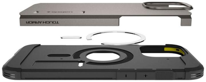Produktbild Spigen Tough Armor MAG iPhone 16 Pro MagSafe gunmetal ACS08145 (Apple iPhone 16 Pro)
