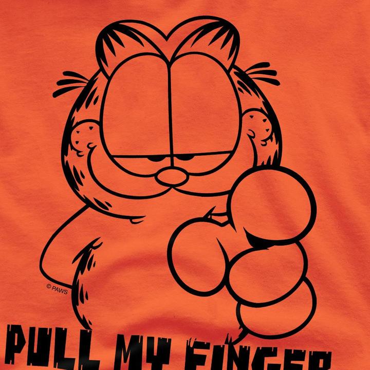 Immagine prodotto Garfield Pull My Finger Maglietta Uomo (L)