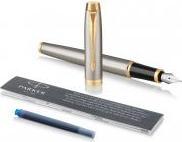 Actual product image Parker Pen IM Brushed Metal G.C. (Silver, 1 x)