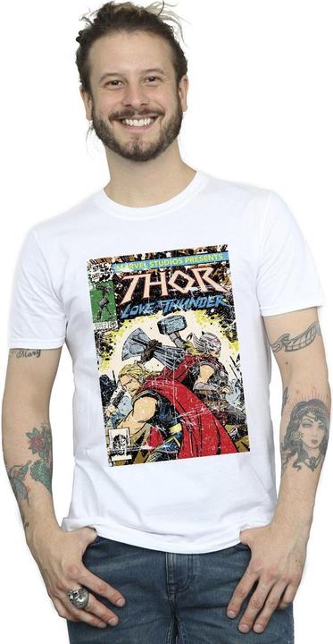 Immagine prodotto Thor Love And Thunder Vintage Poster Maglietta Uomo (4XL)