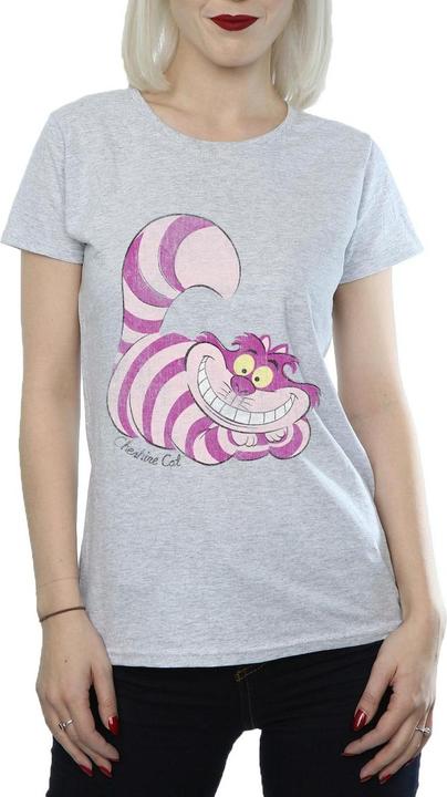 Immagine prodotto Alice In Wonderland Maglietta Aderente Gatto di Cheshire Donna (XS)