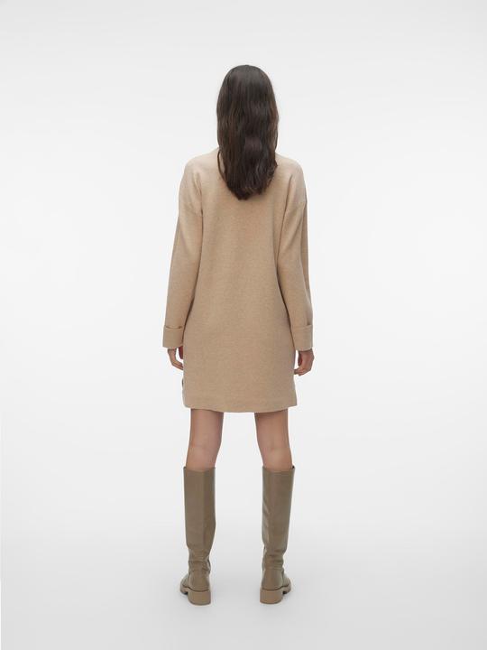 Image du produit Vero Moda VMGOLDNEEDLE LS SHORT HIGHNECK DRESS Robe en maille (S)