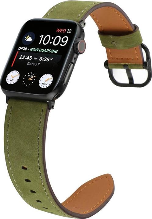 Produktbild Cover-Discount Apple Watch 42/41/40mm - Ersatzband Armband Leder (Leder)
