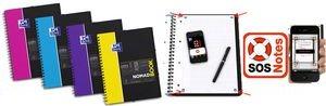Produktbild Oxford Collegeblock Mappe Nomadbook (A4+, Kariert, Weicher Einband)