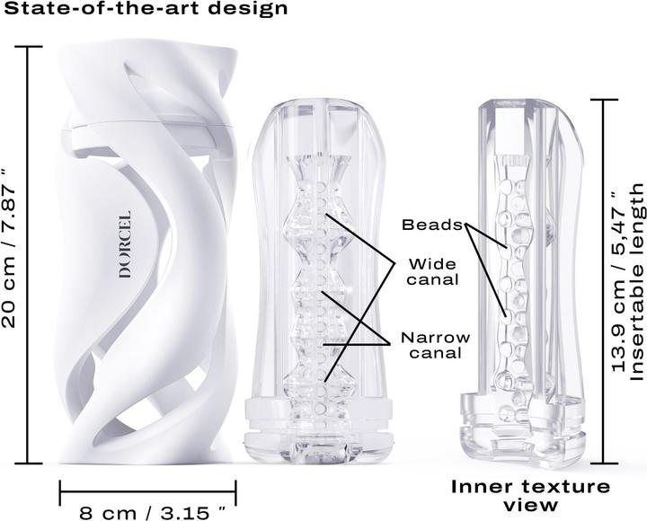 Produktbild Marc Dorcel Deep Blow Masturbator Weiss