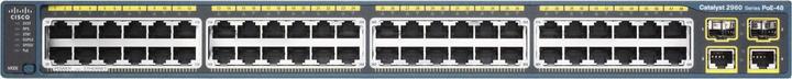 Productafbeelding Cisco 2960X-48LPS-L: 48-poorts LAN-basis SW (48 Havens)