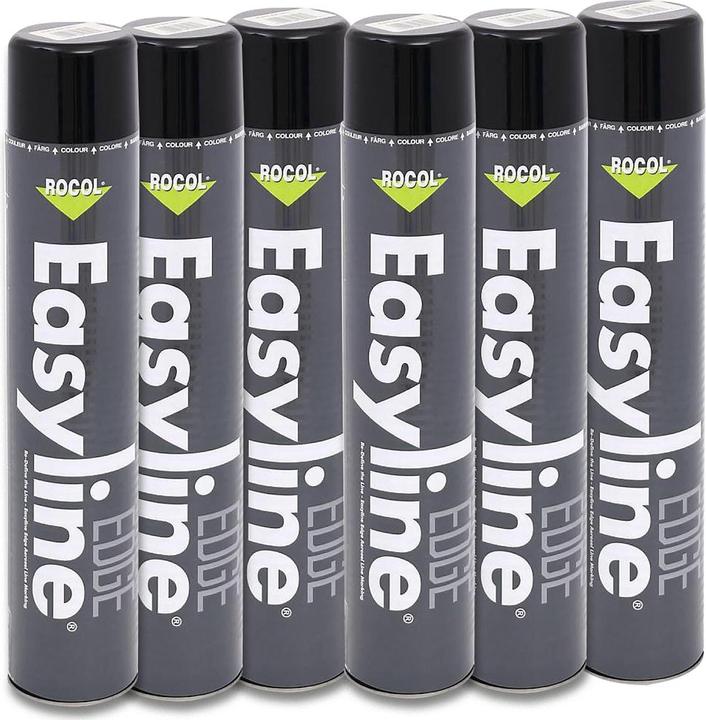 Produktbild Brady Easyline-Farbsprühdose, Schwarz, permanent (6 Sprühdosen/Packg.)
