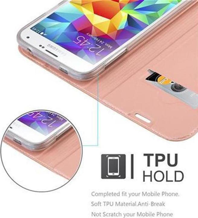 Image du produit Cadorabo Book Classy Style Cover (Samsung Galaxy S5, Samsung Galaxy S5 Neo)