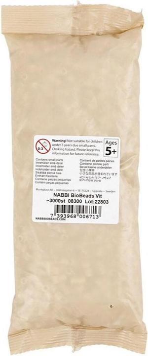 Produktbild Creativ Company Bügelperlen Nabbi Bio 3000 Stück, Weiss