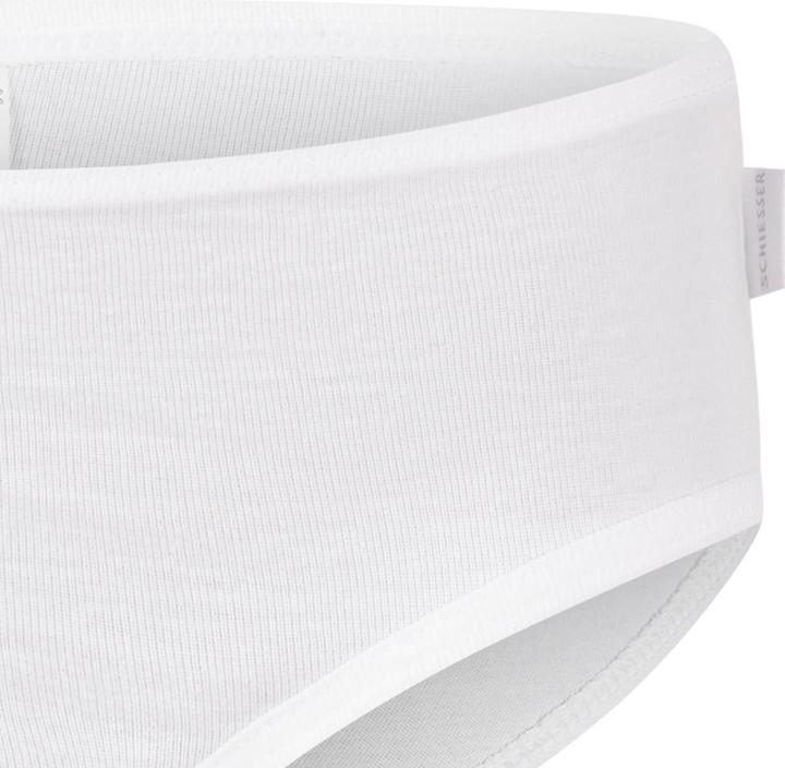 Immagine prodotto Schiesser Confezione da 6 slip / mutande per bambine in cotone biologico a coste sottili (128, confezione da 6)