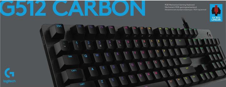 Actual product image Logitech G G512 Carbon (US, Cable)