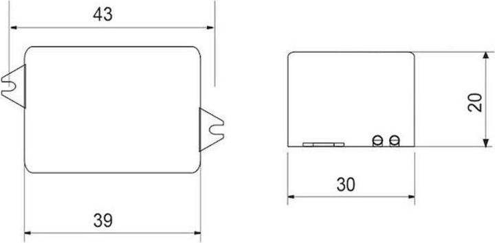Actual product image Self Electronics SLT3-350IS-1 LED driver const