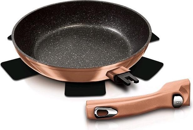 Produktbild BerlingerHaus frying pan BH/1948 Metallic Line Rose Gold Edition (24 cm, Bratpfanne, Aluminium)