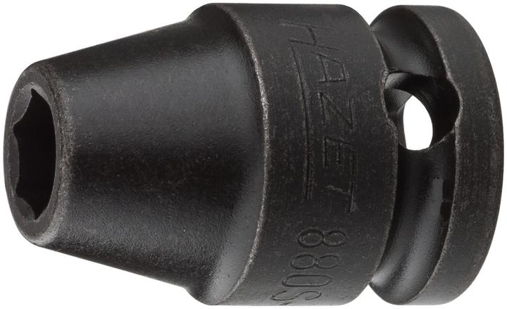Immagine prodotto HAZET Inserto chiave a bussola per avvitatori ad impulso ∙ Ad esagono 880S-7 ∙ Attacco quadro, cavo… (7 mm)