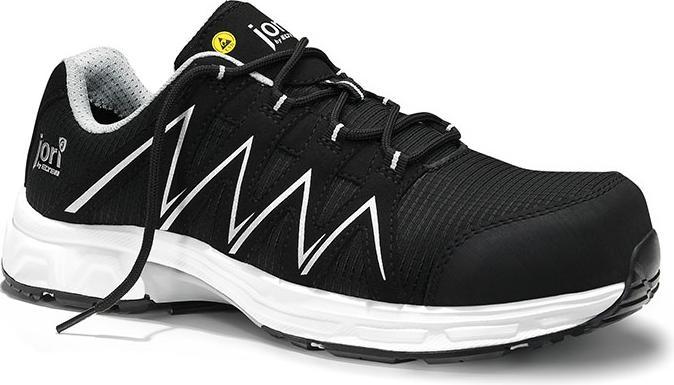 Elten Safety low shoe S3 black-silver Low ESD Gr.48 (S3, 48)