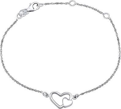 Produktbild Silvego Gentle silver hand chain with Hearts ZTJ3J72001