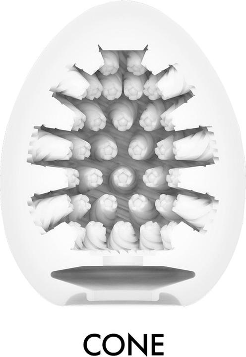 Actual product image Tenga EGG Shiny II Hard Boiled