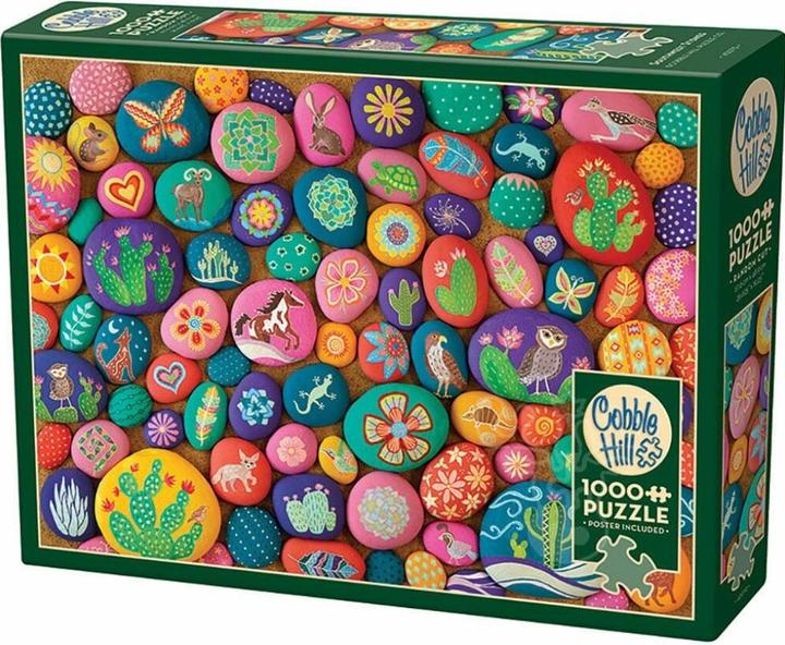 Produktbild Cobble Hill Bemalte Steine aus Südwest Amerika 1000 Teile (1000 Teile)