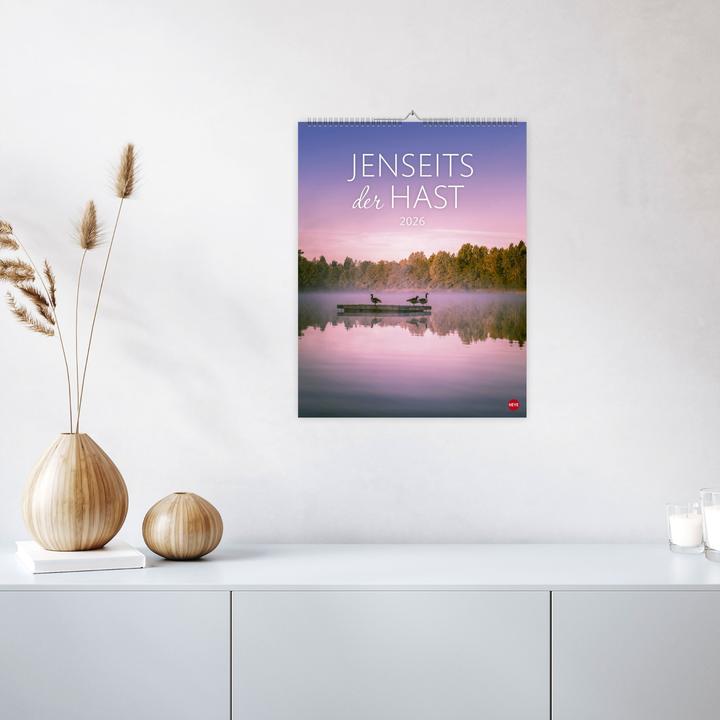 Produktbild Jenseits der Hast Posterkalender 2026 (34 x 44 cm, Harter Einband, Deutsch)