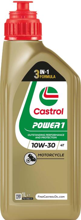 Produktbild Castrol Motorradmotorenöl POWER1 4T 10W-30 (1 l, SAE 10W-30)