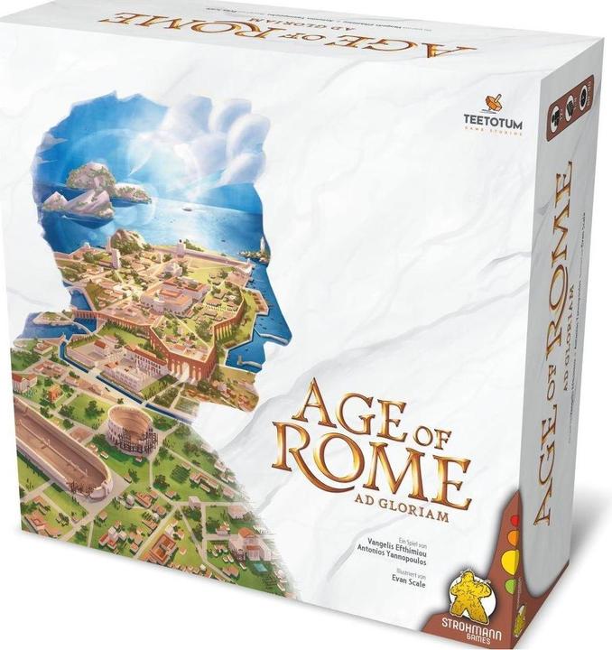 Immagine prodotto Strohmann Games Age of Rome, gioco da tavolo, per 1-4 giocatori, da 12 anni (edizione DE) (Tedesco)
