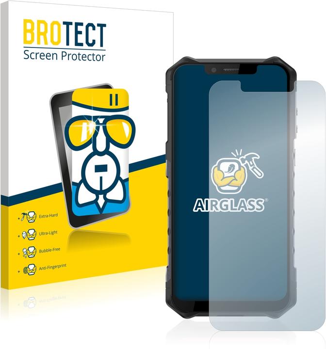 Actual product image BROTECT AirGlass Glass (1 Piece, Ulefone Armor 6E)