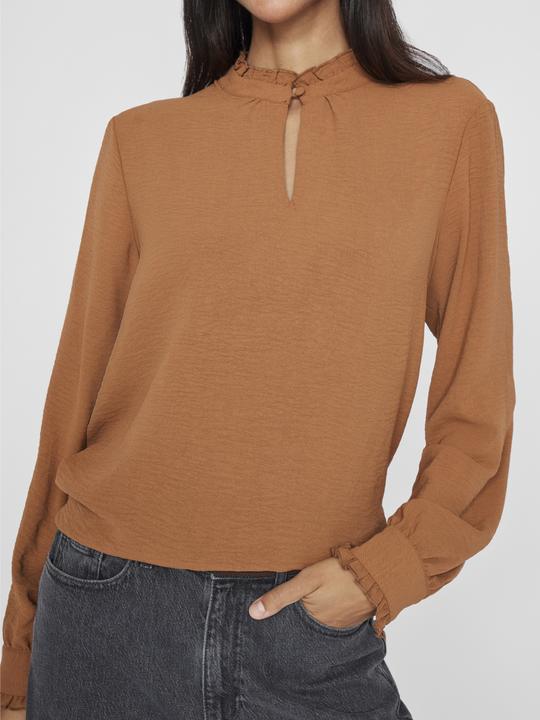Produktbild Vila High Neck Oberteil mit langen Ärmeln (40)