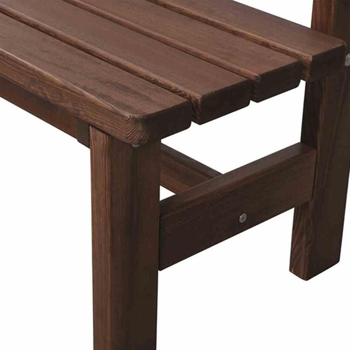 Produktbild Natura Tessin Bank, 150 cm, braun Kiefernholz