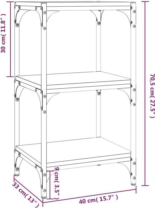 Produktbild VidaXL Leska (40 x 33 x 70.5 cm)