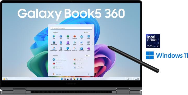 Image du produit Samsung Galaxy Book5 360 (15.60", 32 Go, 1000 Go, DE)