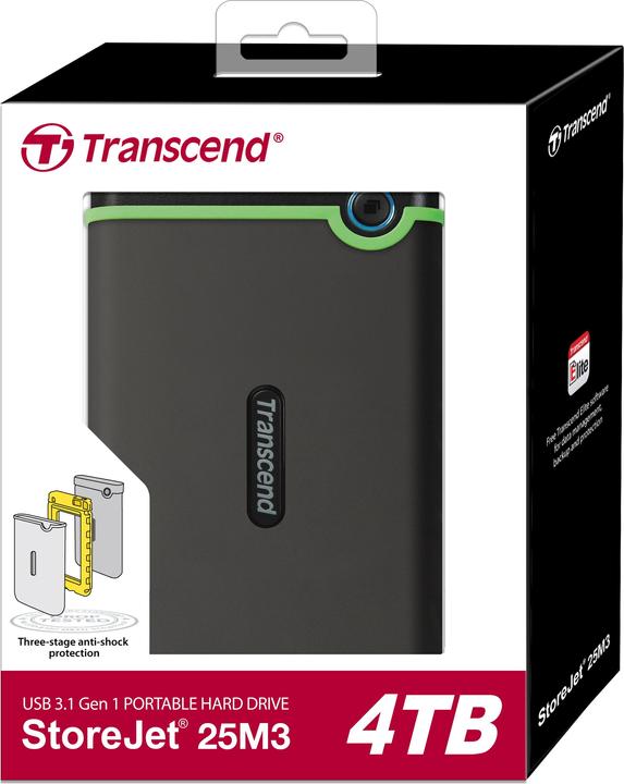 Actual product image Transcend StoreJet 25M3 (4 TB)