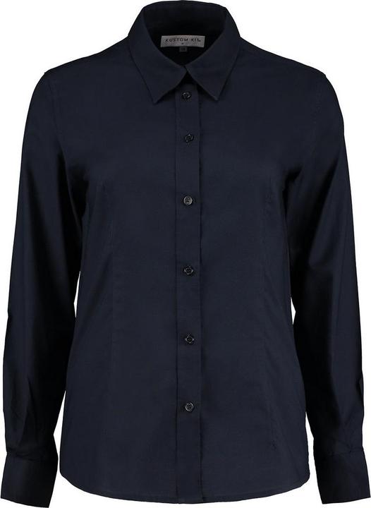 Kustom Kit Workwear Bluse Langärmlig
