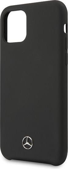Produktbild Mercedes-Benz Silicone Line - Apple iPhone 12 mini 5.4 - Schwarz - Hard Cover - Original (Apple iPhone 12 mini)