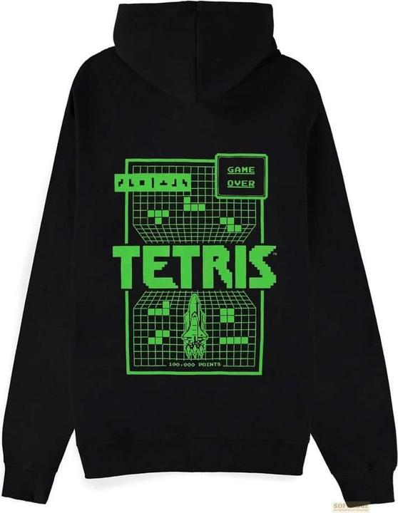 Immagine prodotto Difuzed Tetris Kapuzenpullover mit Reissverschluss Game Over Grösse L (L)