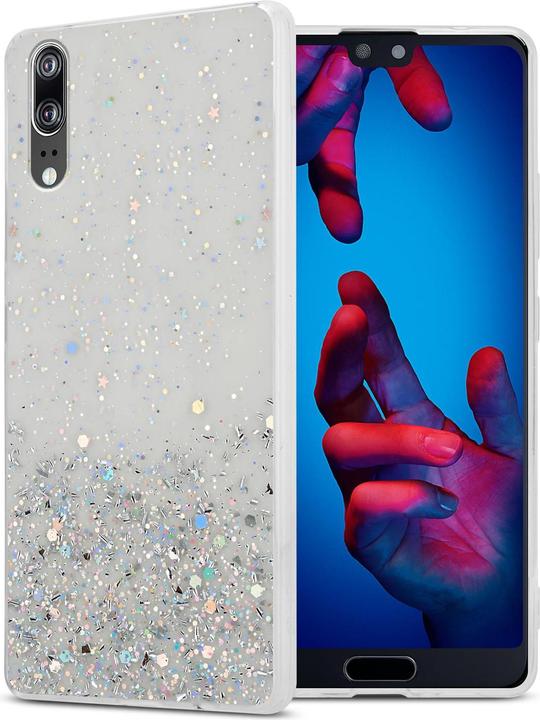 Transparent avec paillettes