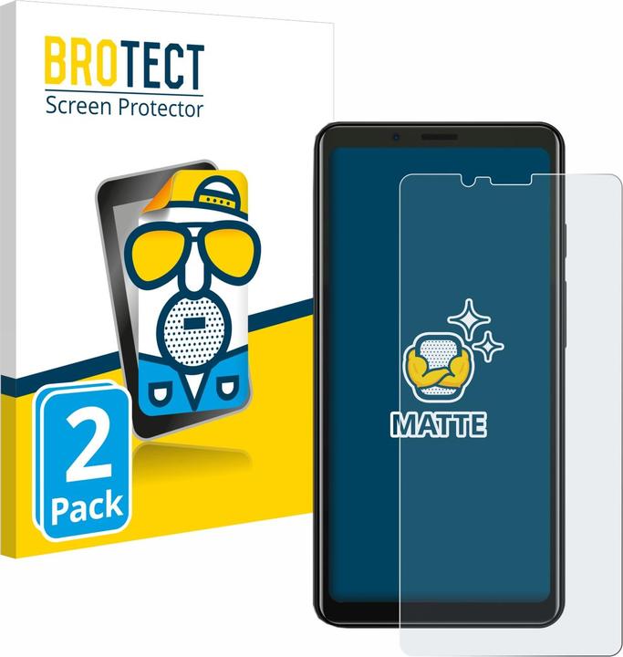 Image du produit BROTECT Film de protection antireflet Protection d'écran mat (2 pièce(s), HiSense A5c)