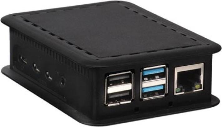 Produktbild Teko Gehäuse Für Raspberry Pi 4 - Schwarz