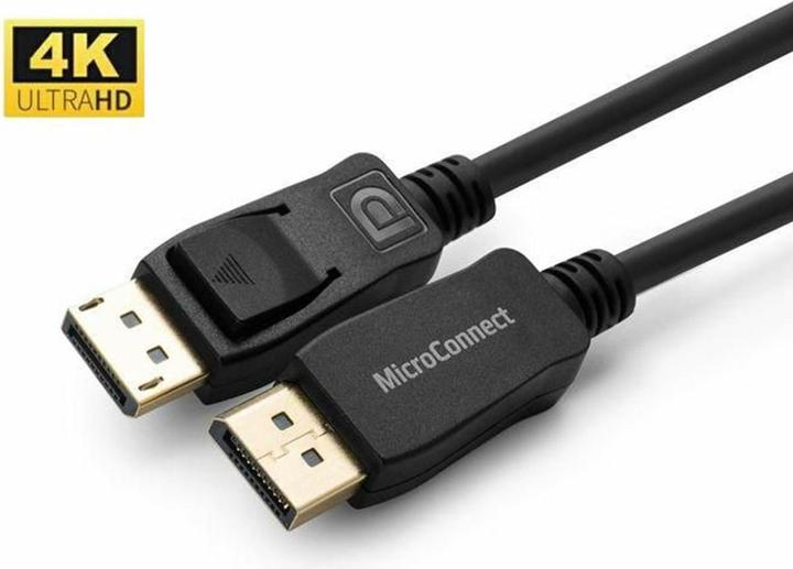 Immagine prodotto MicroConnect Cavo DisplayPort 1.2 4K 1m Versione Displayport 1.2 (1 m, DisplayPort)