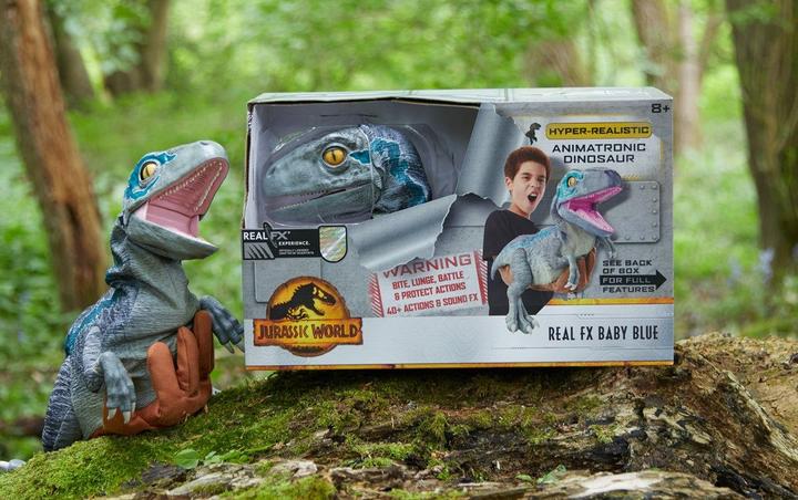 Produktbild Jurassic World Real FX Baby Blue