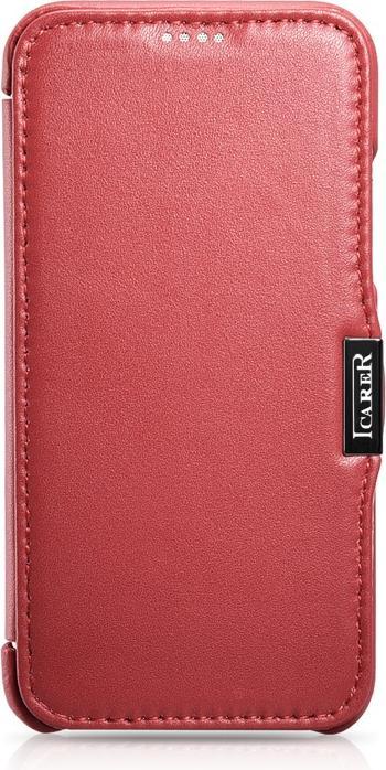 Immagine prodotto iCarer iPhone X/XS - Custodia Flip Serie Lusso Rosso RIX02 (Apple iPhone X)