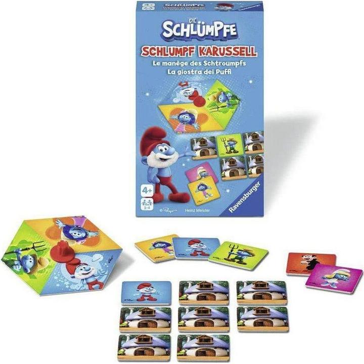 Produktbild Ravensburger Schlumpf Karussell (Französisch, Deutsch, Italienisch)