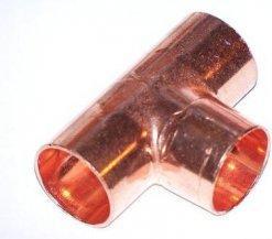 Actual product image Viega T-piece 18 mm with soldering sleeve (T-connection)