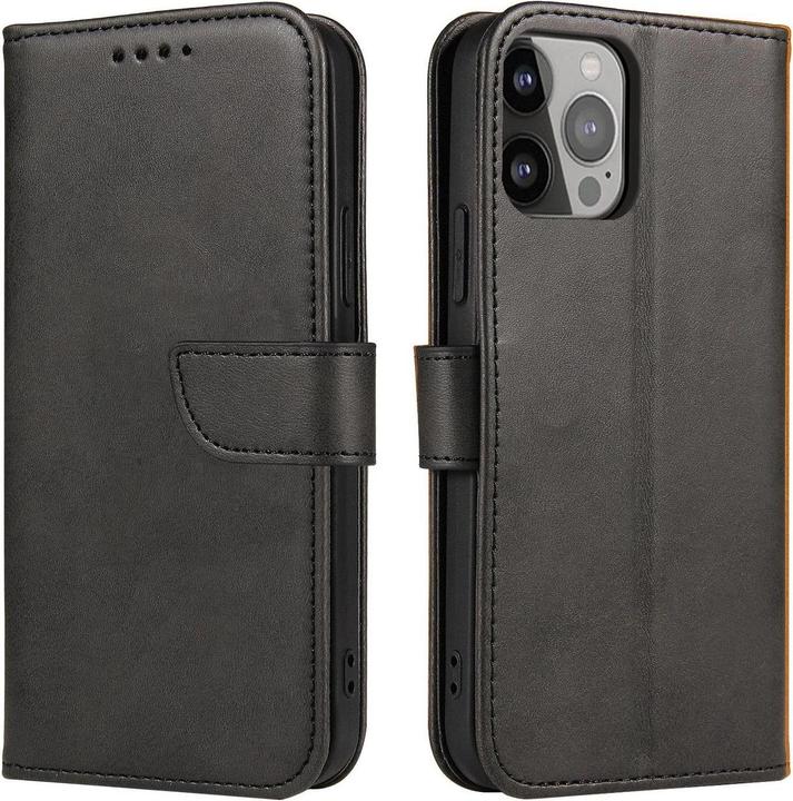 Produktbild Hurtel Magnet Case mit Klappdeckel für Samsung Galaxy A36 - Schwarz (Samsung Galaxy A36)